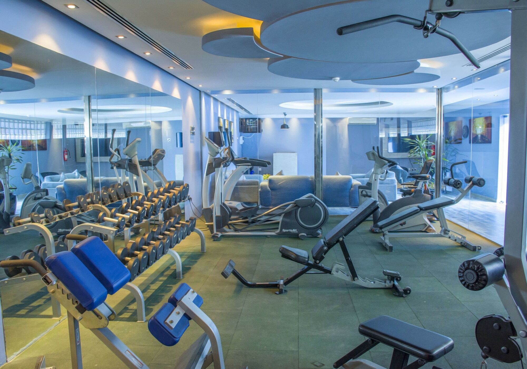 Radisson Blu Resort, Al Khobar Half Moon Bay Exterior foto A gym